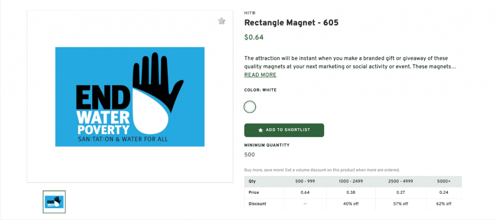 Rectangle Magnet - 605