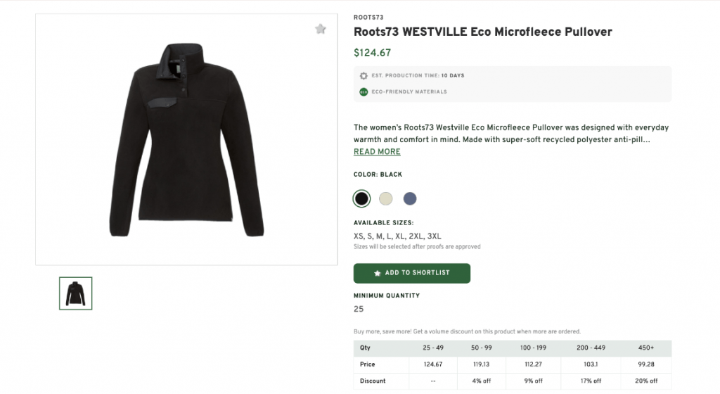 Roots73 Eco Microfleece Pullover