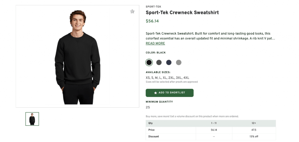 Sport-Tek Crewneck Sweatshirt