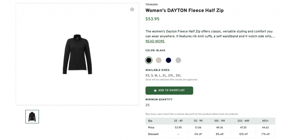 Women's Fleece Half Zip