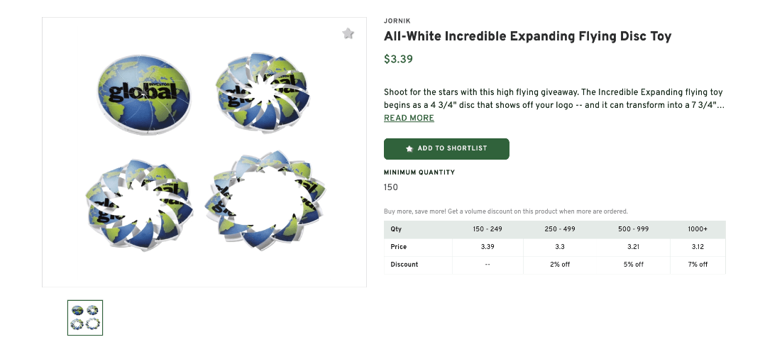 Expanding Flying Disc Toy