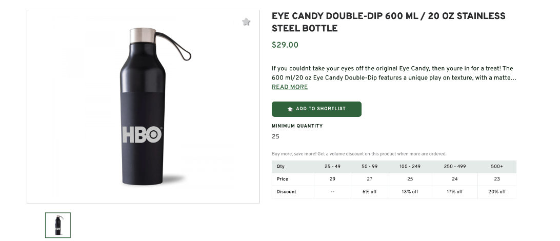 Eye Candy Stainless Steel Bottle