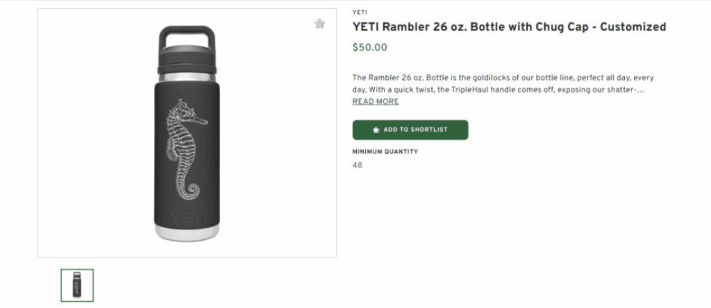 YETI Rambler Bottle with Chug Cap