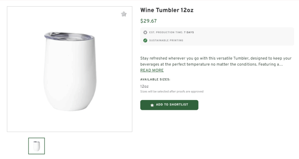 Wine Tumbler (12 oz)