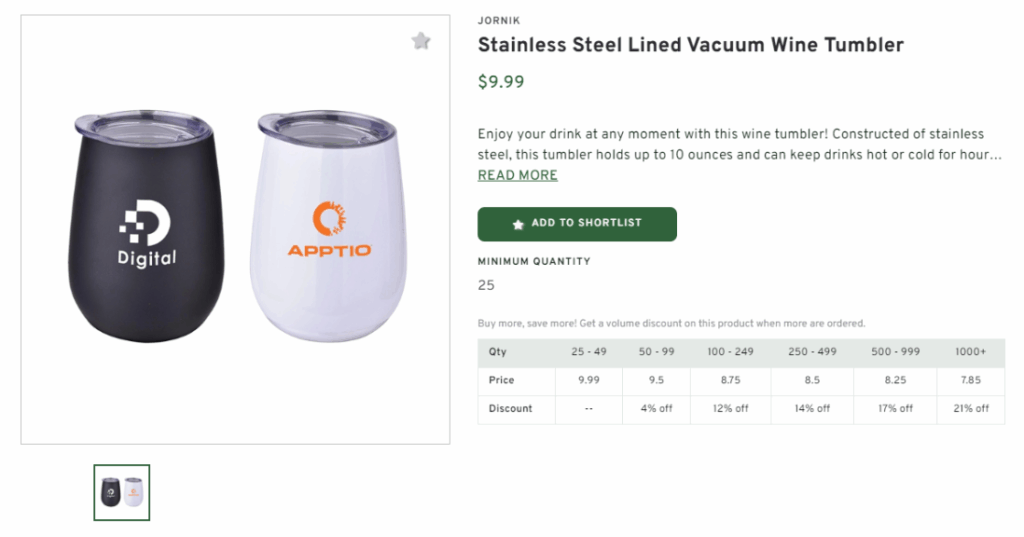 Vacuum Wine Tumbler