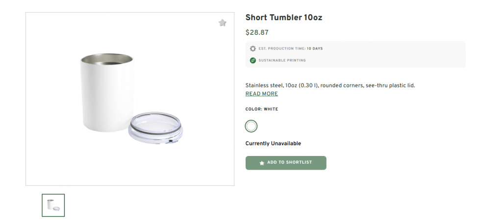 Short Tumbler 10oz
$28.87