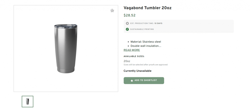 Vagabond Tumbler 20oz
$28.52