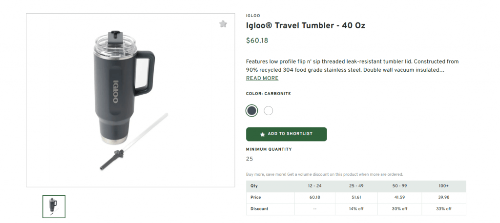 Igloo® Travel Tumbler - 40 Oz
$60.18