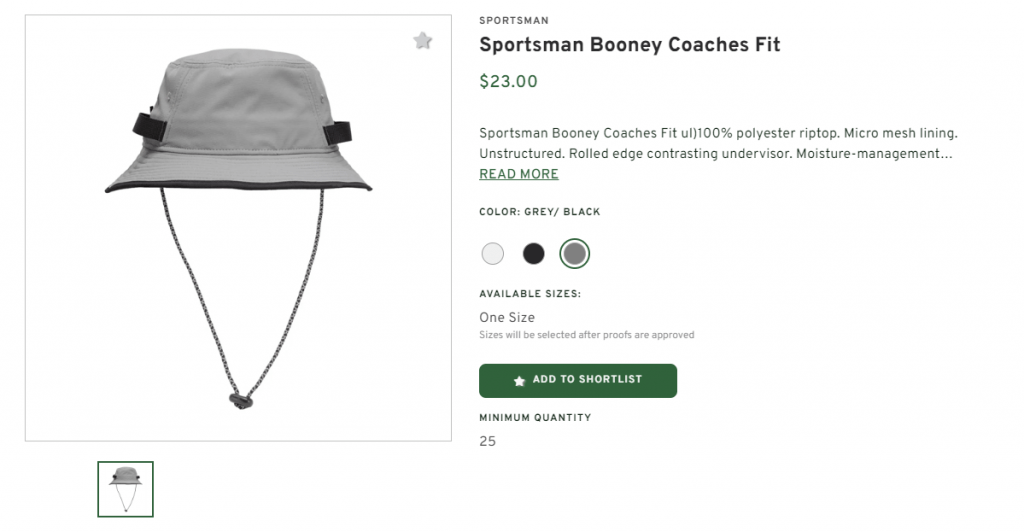 Sportsman Booney Coaches Fit
$28.06