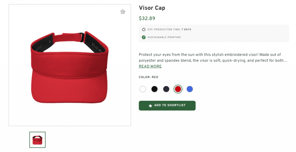 Visor Cap
$32.89
