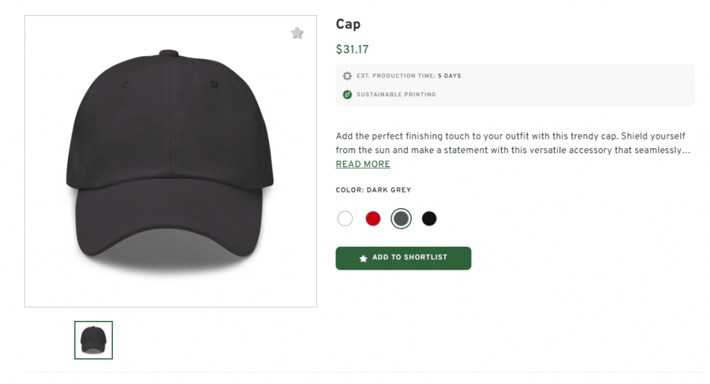Basic Swag Cap
$31.17