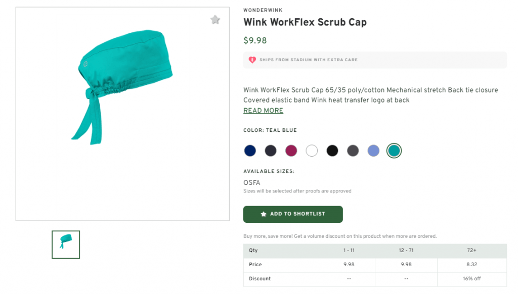 Wink WorkFlex Scrub Cap
$9.98
