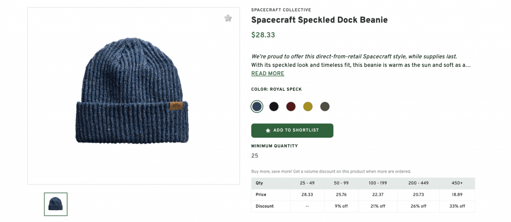 Spacecraft Speckled Dock Beanie
$28.33