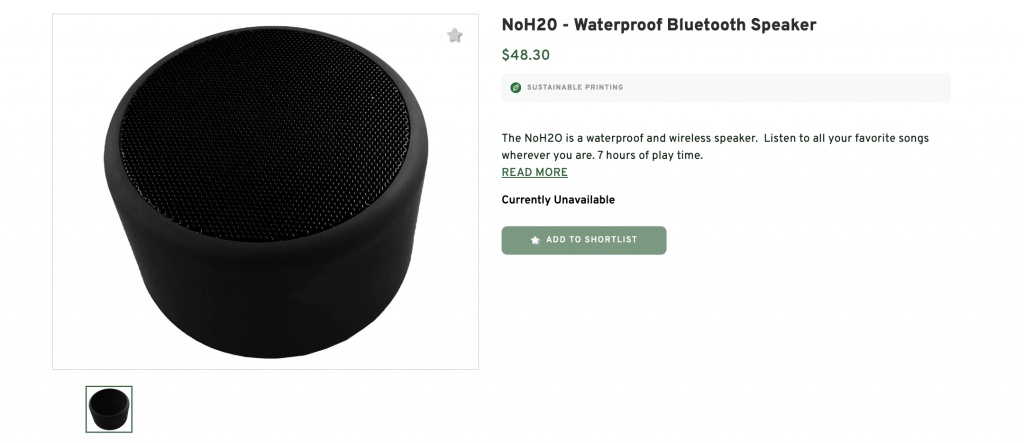 NoH20 - Waterproof Bluetooth Speaker
$48.30
