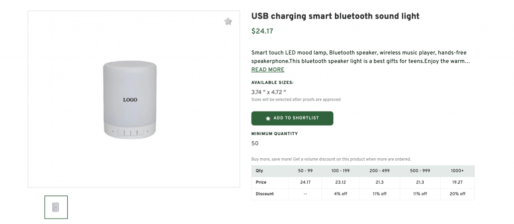 USB charging smart bluetooth sound light
$24.17