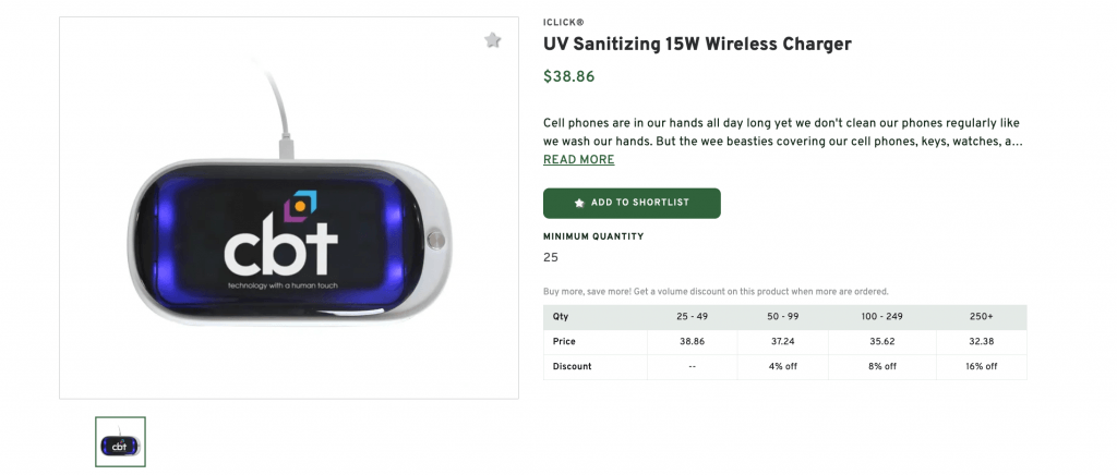 iClick® UV Sanitizing 15W Wireless Charger
$38.86