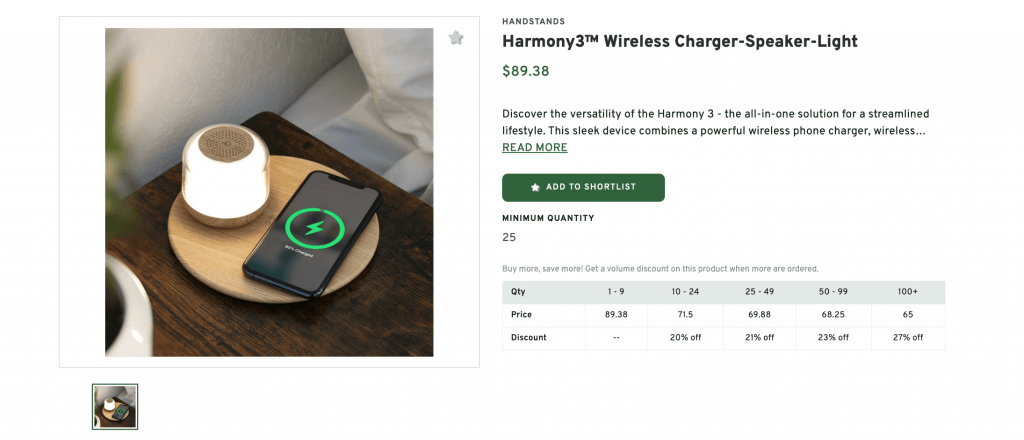HandStands
Harmony3™ Wireless Charger-Speaker-Light
$89.38