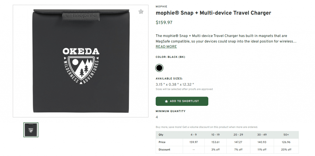 Mophie
mophie® Snap + Multi-device Travel Charger
$159.97