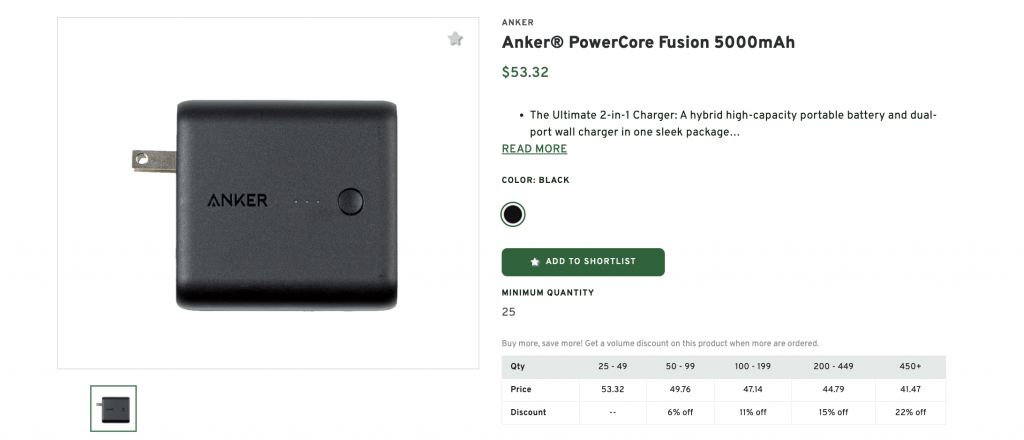 Anker® PowerCore Fusion 5000mAh
$53.32