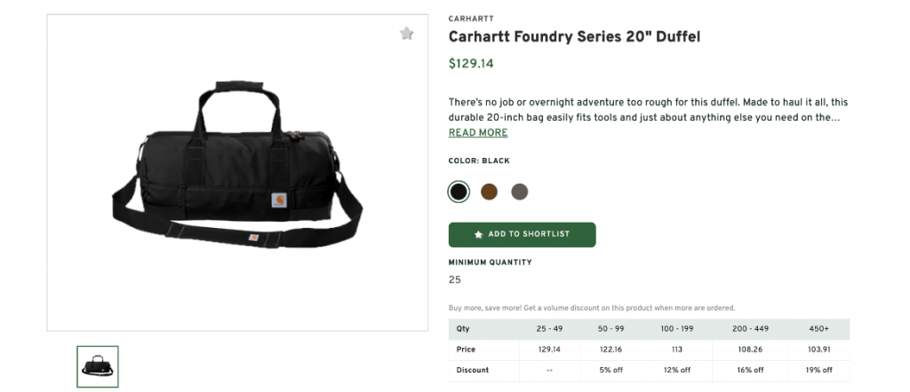 Carhartt Foundry Duffel
