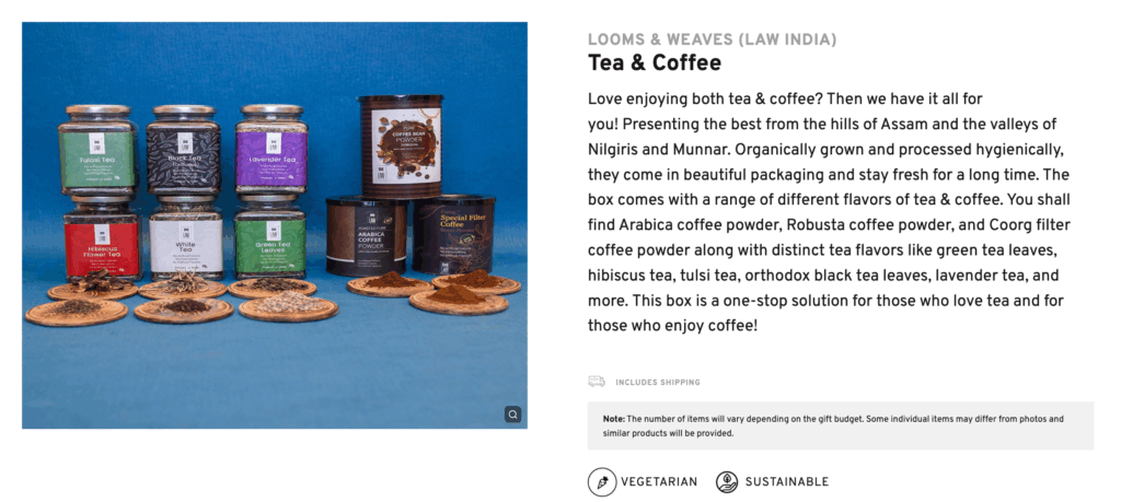Gourmet Coffee or Tea Gift Set