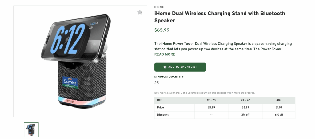 Wireless Charging Stand with Bluetooth Speaker