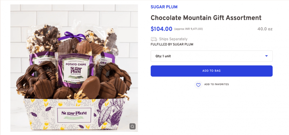 Bountiful Chocolate Gift Box