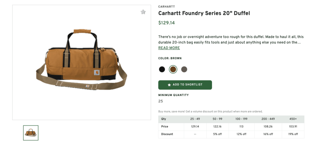 Carhartt Foundry Series 20" Duffel