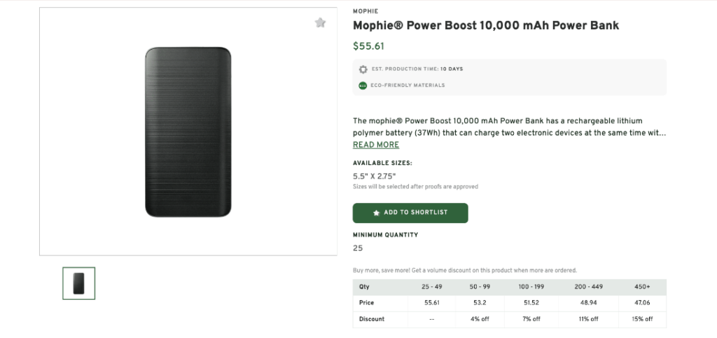 Logo Imprinted Power Banks