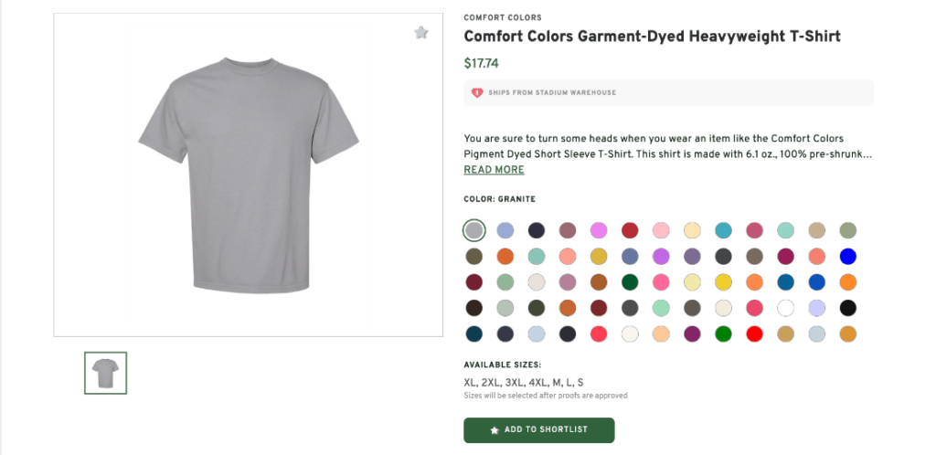 Personalized T-shirts for Events