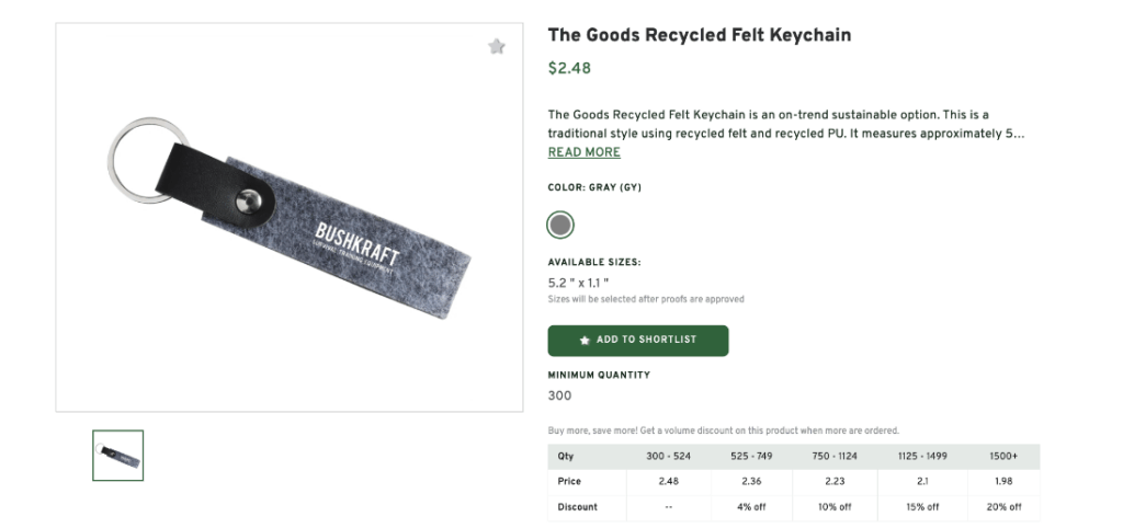 Keychains: Inexpensive Bulk Custom Gift Item