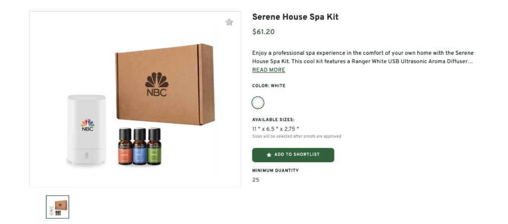 Corporate Wellness Spa Kit