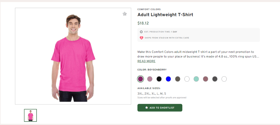 Adult Lightweight T-Shirt