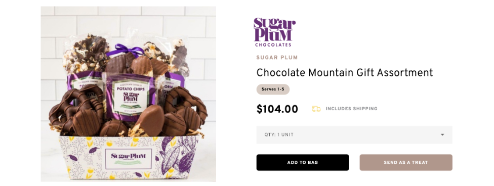 Chocolate Gift Basket