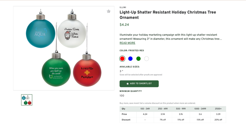 Customized Christmas Ornaments