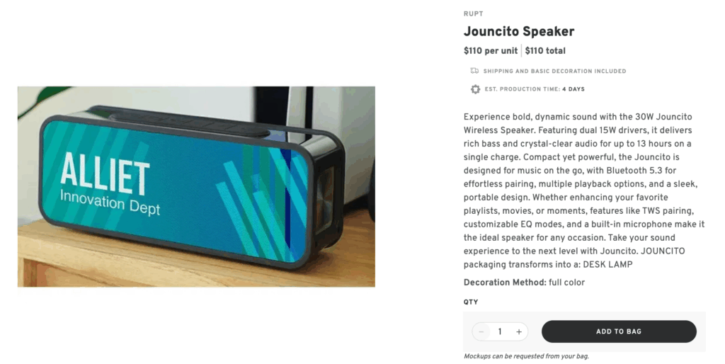 Branded Bluetooth Speakers