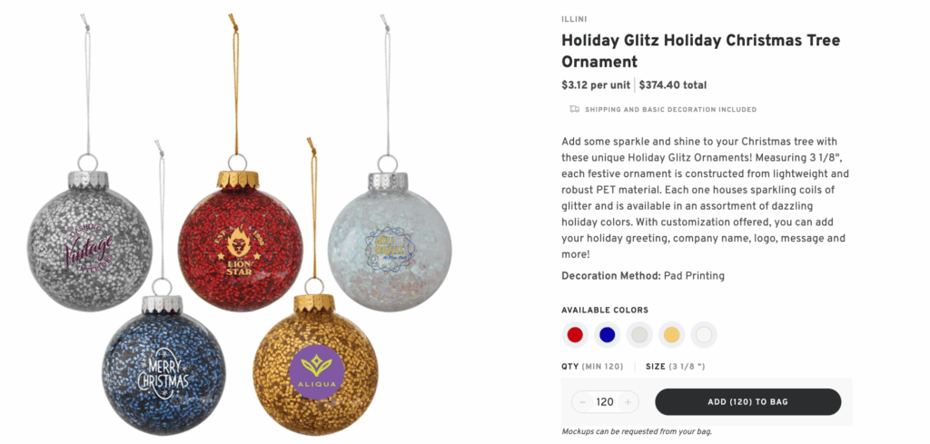 Customized Christmas Ornaments