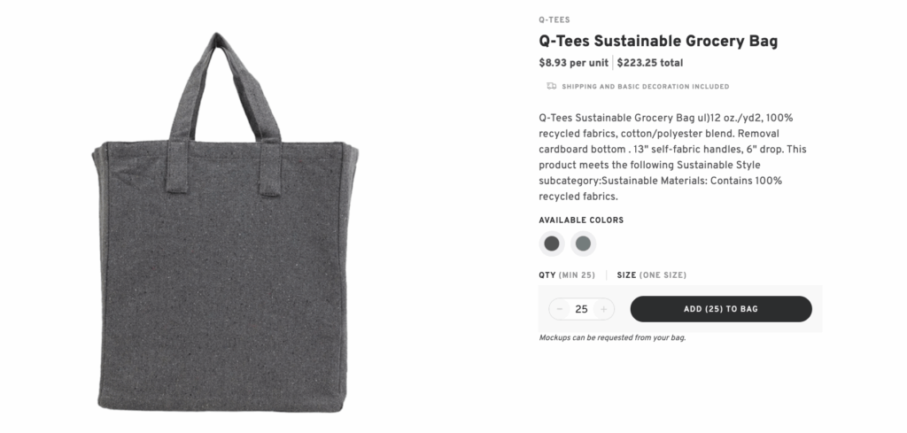 Sustainable Grocery Bag
