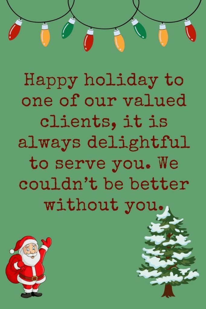 Corporate Holiday Cards Message