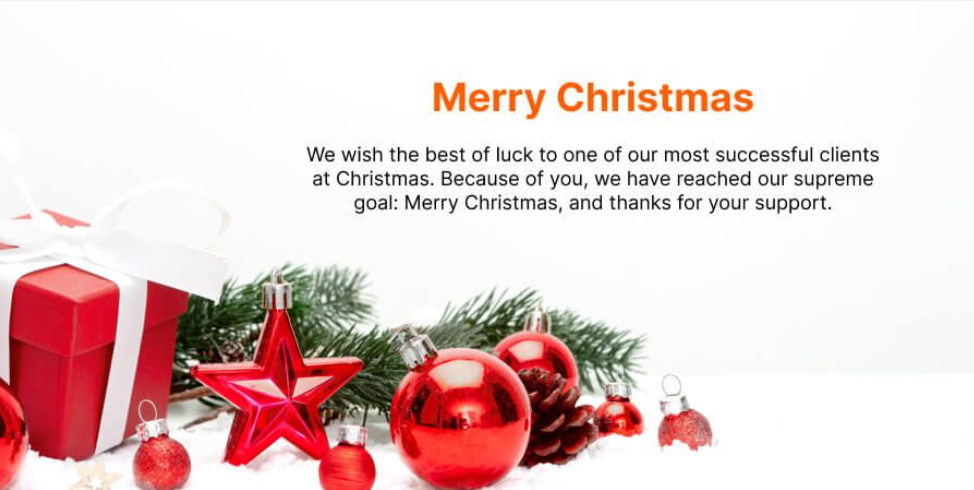 Meaningful Christmas Messages for Clients & Customers