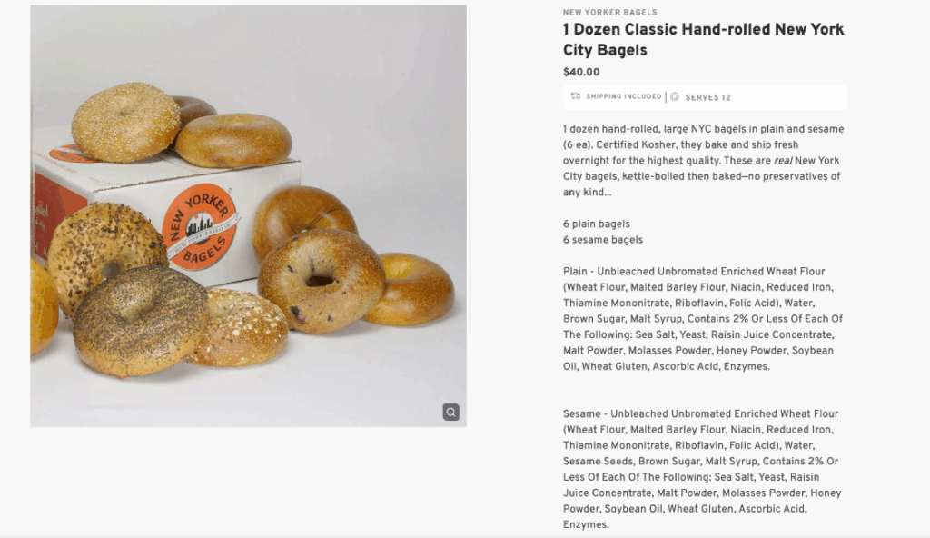 Classic Hand-Rolled New York City Bagels