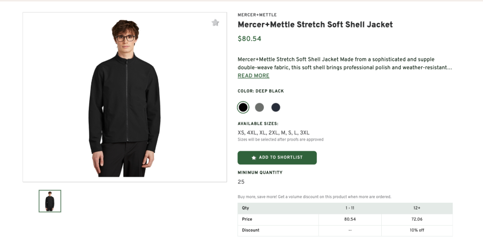 Mercer+Mettle Stretch Soft Shell Jacket