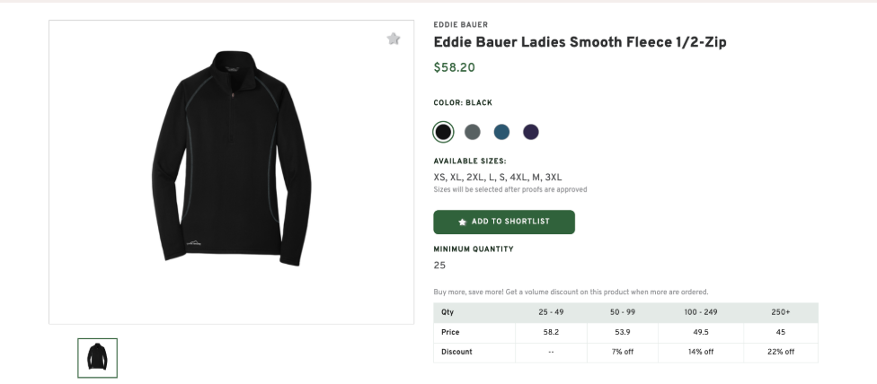 Eddie Bauer Ladies Smooth Fleece