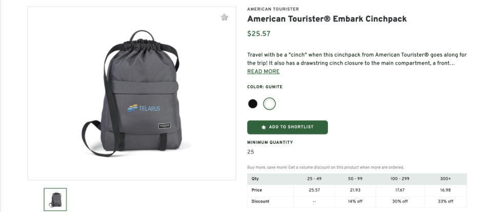 American Tourister Embark Cinchpack