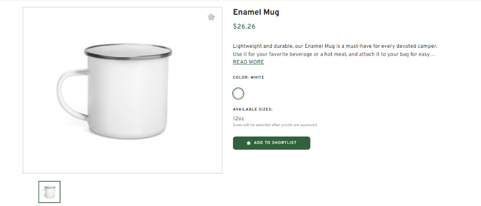 Enamel Mug