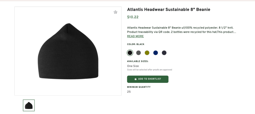 Atlantis Headwear Sustainable Beanie