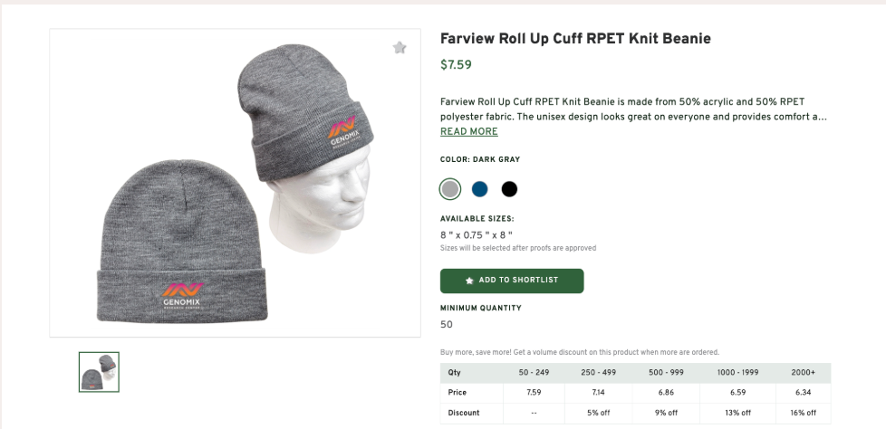 Fairview Roll Up Cuff Knit Beanie