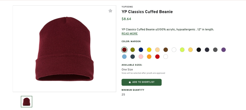 YP Classics Cuffed Beanie