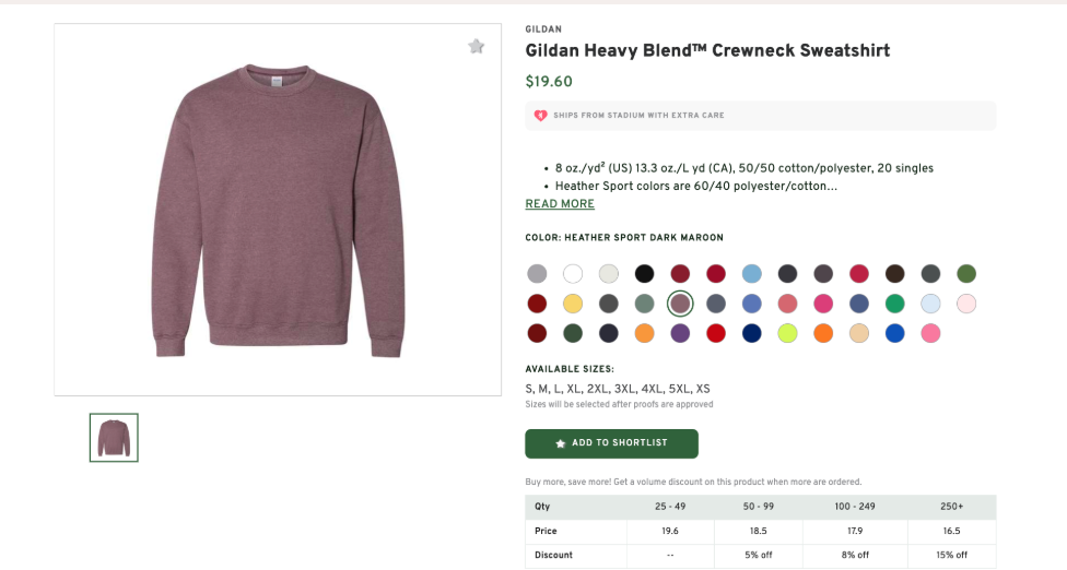 Heavy Blend Crewneck Sweatshirt