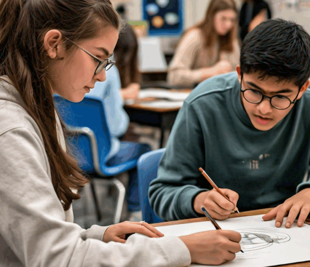 Back-to-Back Drawing